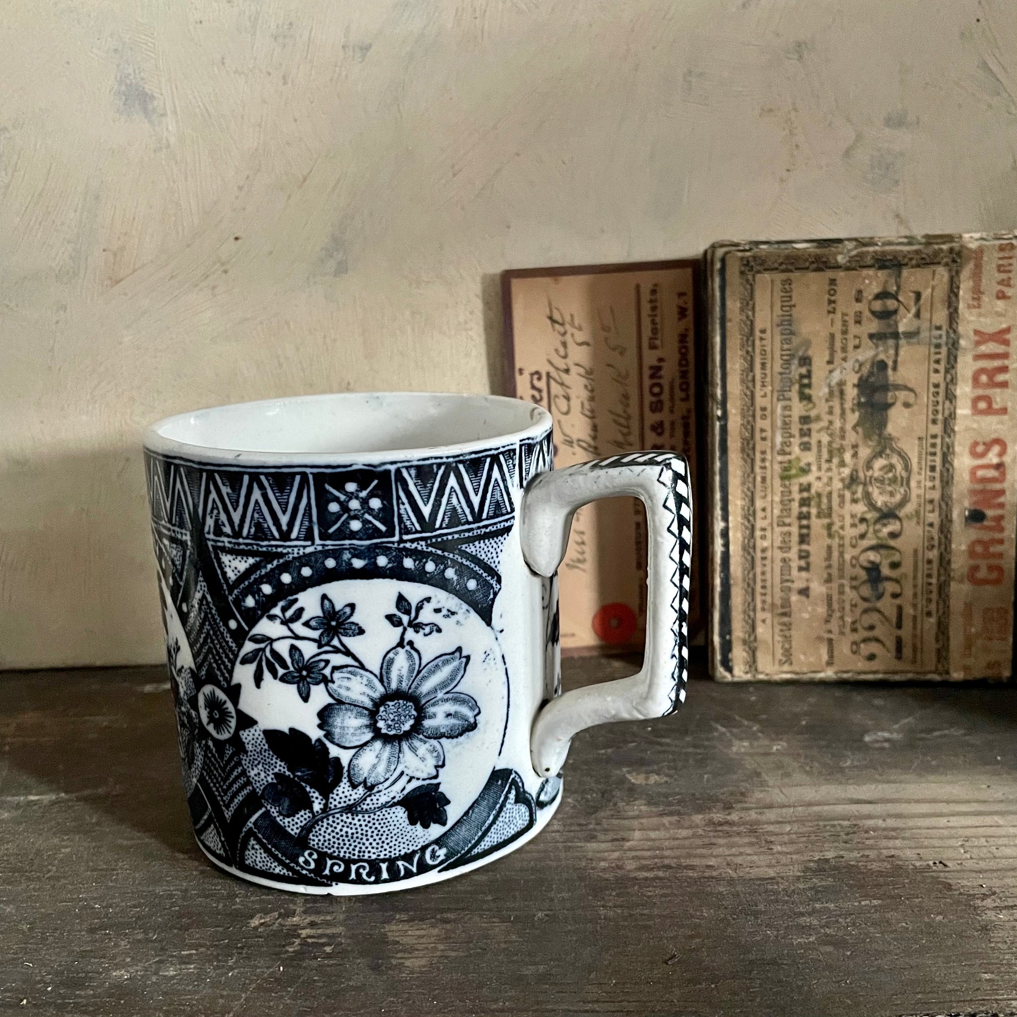 Beautiful Antique Seasons Mug