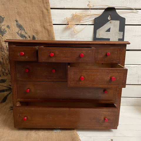 Antique Apprentice Drawers