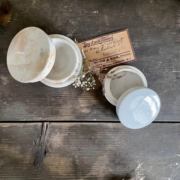 Plain Victorian Chemist Pots