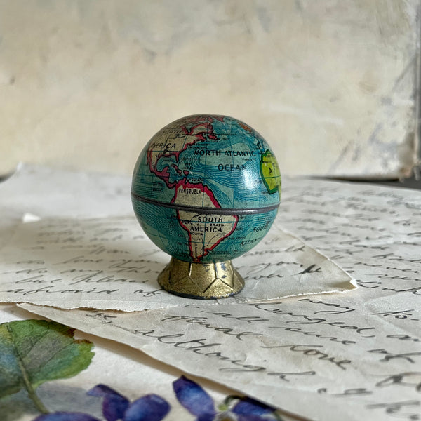 Antique Unusual Globe Sharpener