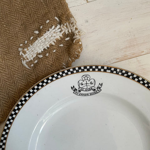 Vintage Girl Guides Plate