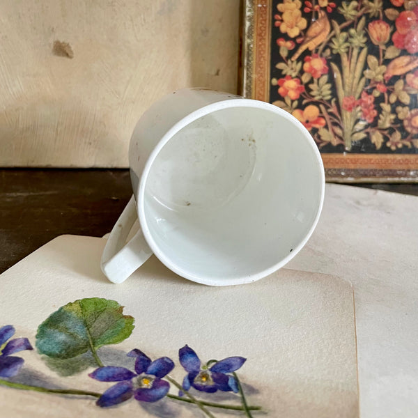 Rare Antique Staffordshire Football Childs Cup
