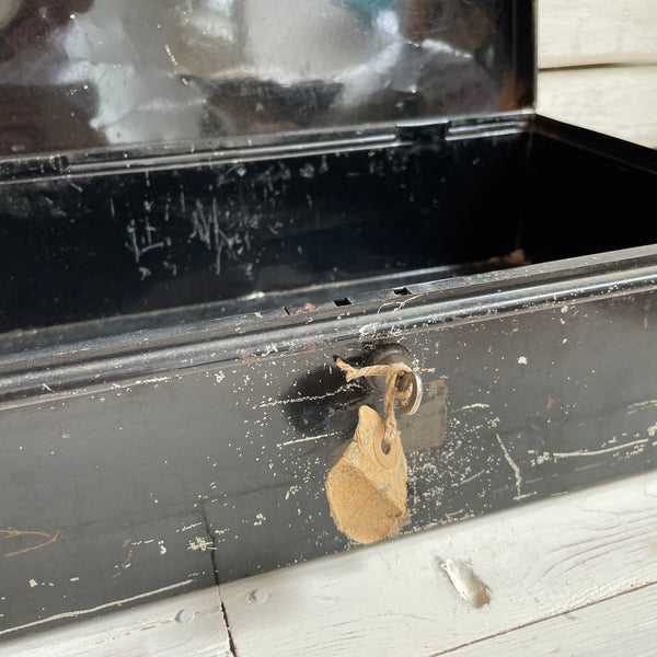 Antique Dorothy Hopkins Deed Box with Keys