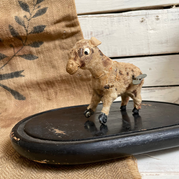 Antique Worn Wind-Up Sheep