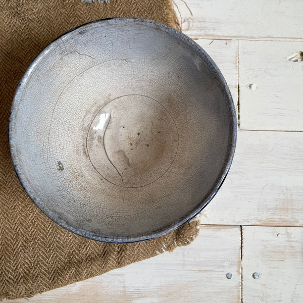 Beautiful Antique Crazed Bowl Dish