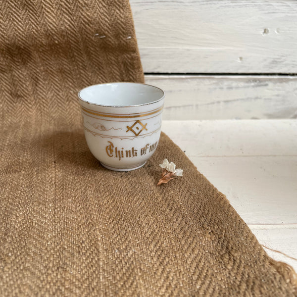 Vintage 'Think Of Me' Cup