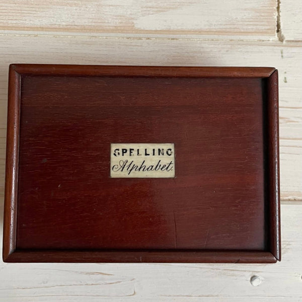 Rare Antique Victorian Spelling Letters