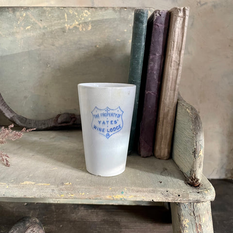 Antique Yates’s Wine Lodge Ceramic Cup