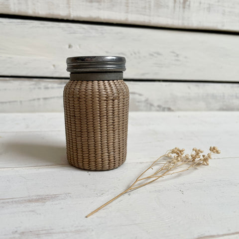 Antique Rattan Pot