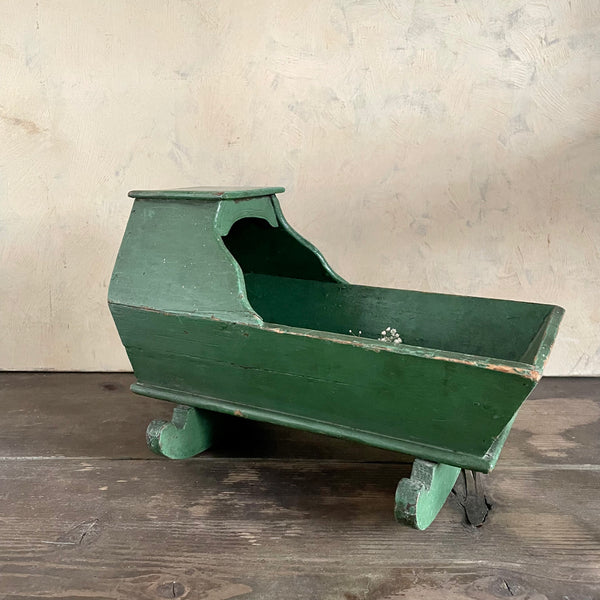 1830 Victorian Handmade Doll Crib