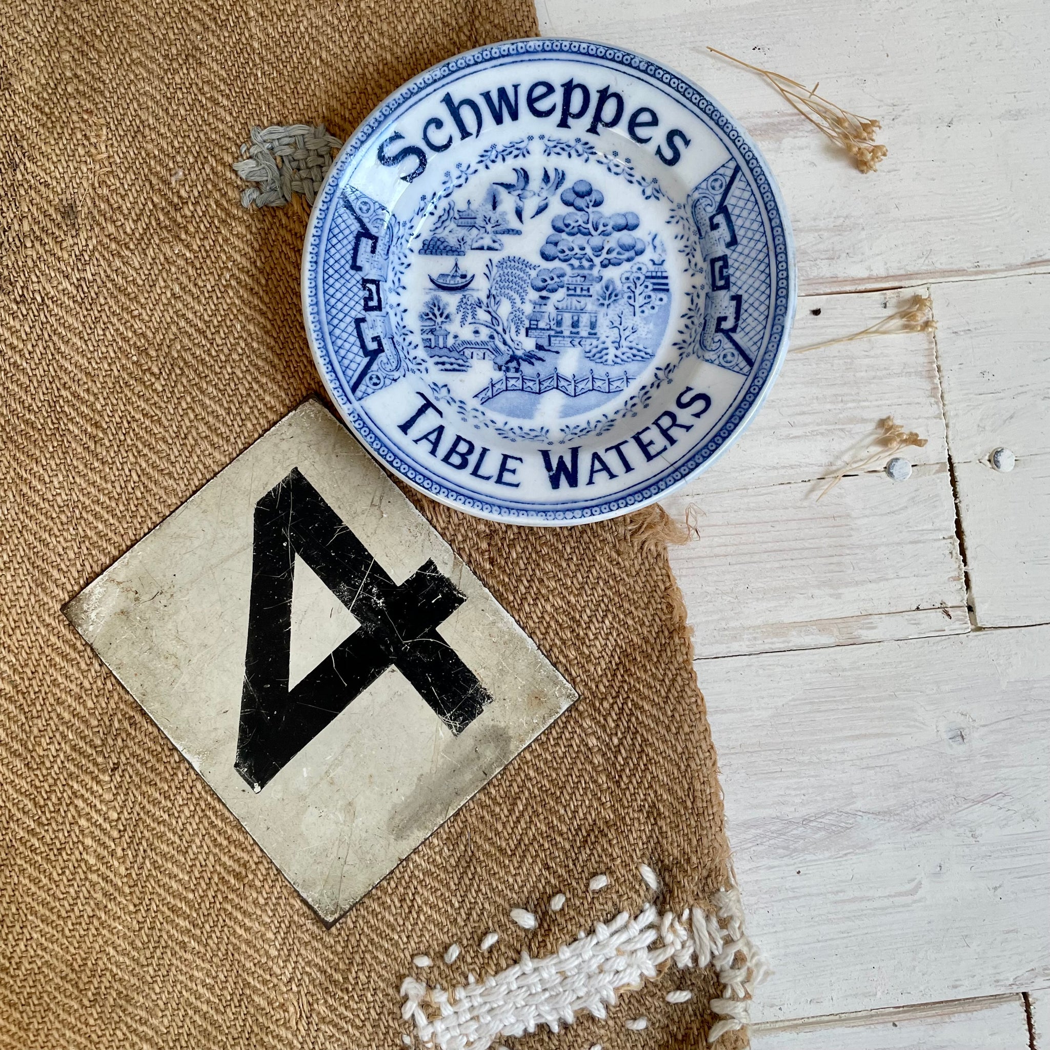 Schwepps Table Waters Plate