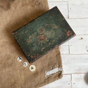 Antique Wooden Painted Box