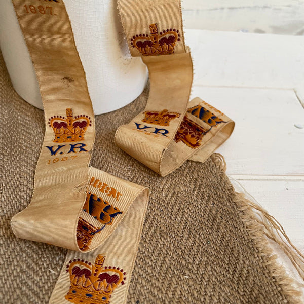 Antique V.R 1887 Ribbon