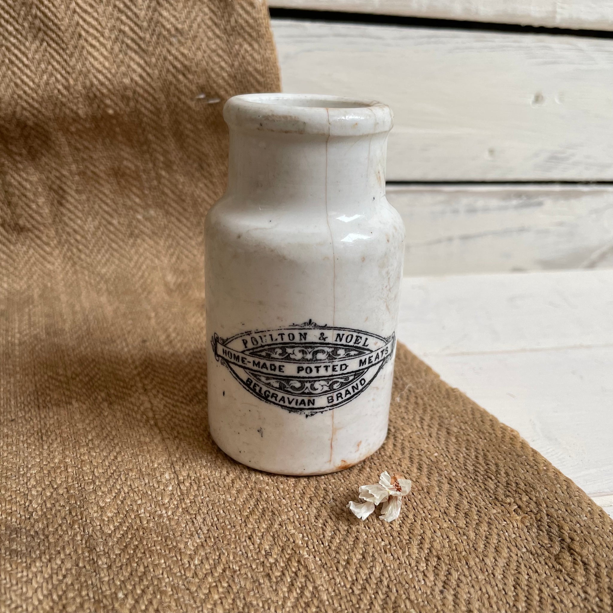 Antique Poulton & Noel Pot