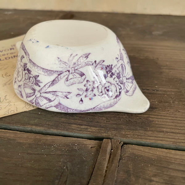 Antique Victorian Porcelain Invalid Feeder