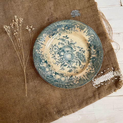 Beautiful French Stained Plate