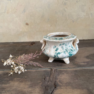 Victorian Green/Blue Dish