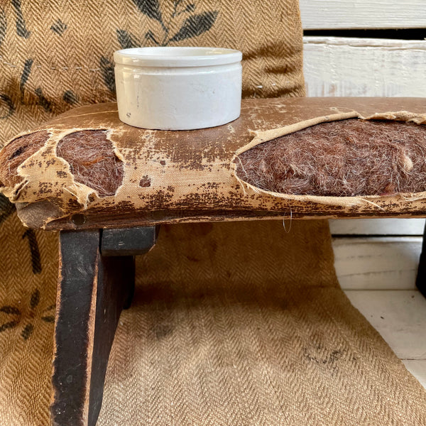 Antique Yallops Bloater Crême Pot