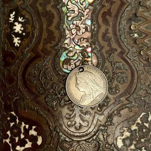 Luck Six Pence Love Token