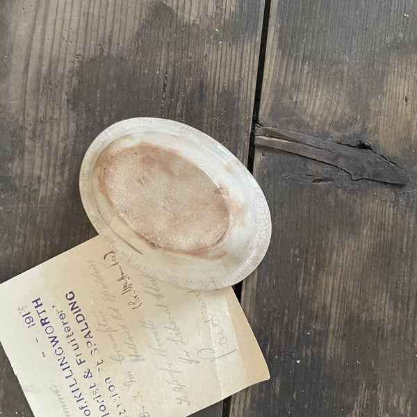 Antique Little Oval Dish