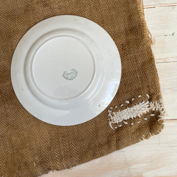 Antique Industrial Society Plate