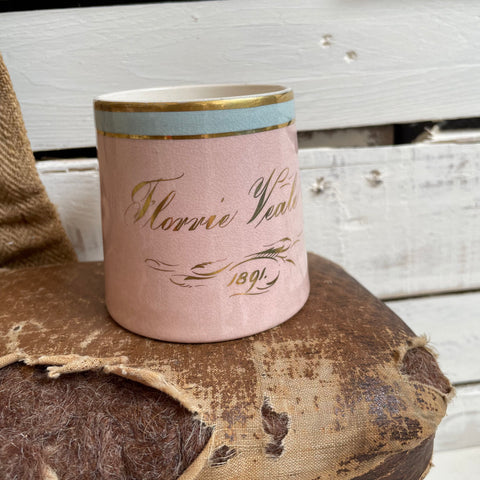 Antique Christening Florrie Cup