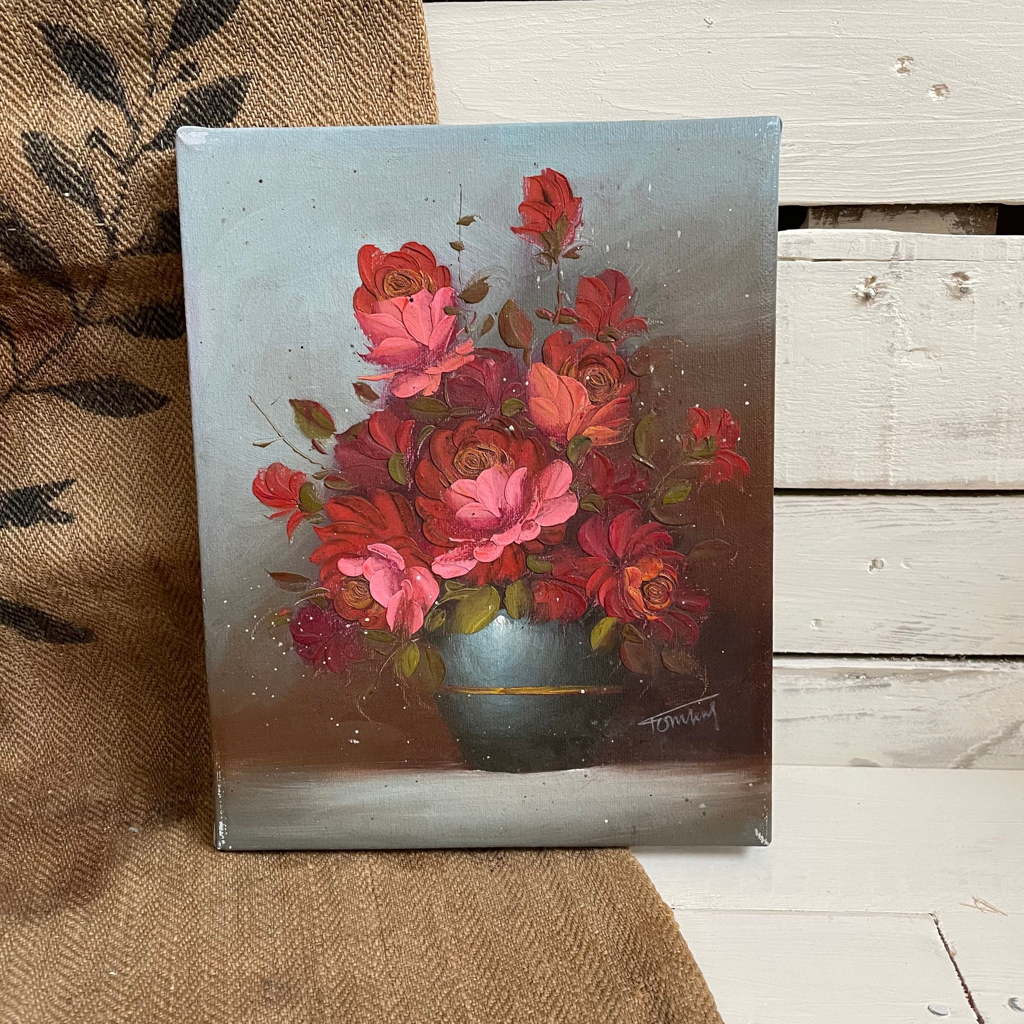 Vintage Floral Painting