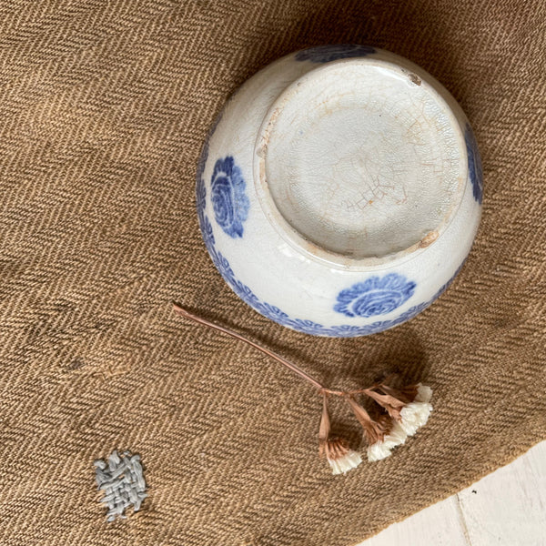 Antique Blue Transfer Bowl