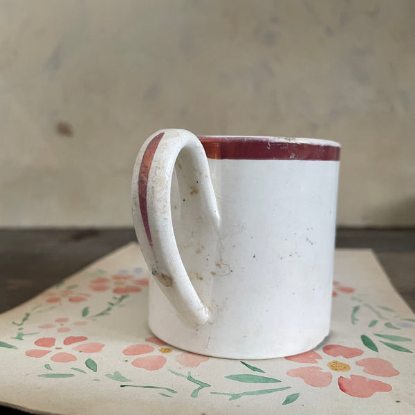 Antique 1840s Keep Thy Shop and Thy Shop Will Keep Thee Cup