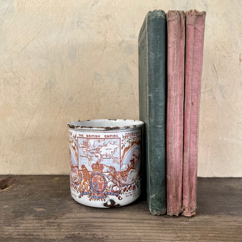 Enamel Coronation Empire Cup