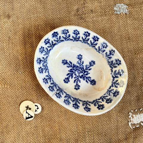 Antique Little Oval Dish
