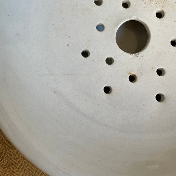 Antique Draining Plate & Bowl