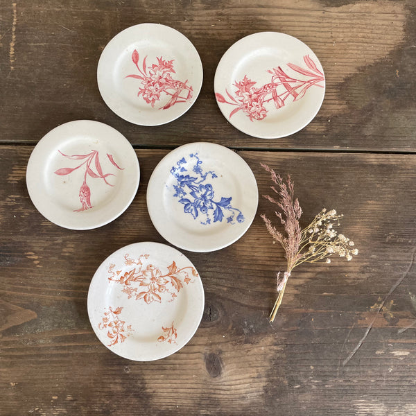 A Collection of Victorian Transferware Child Plates