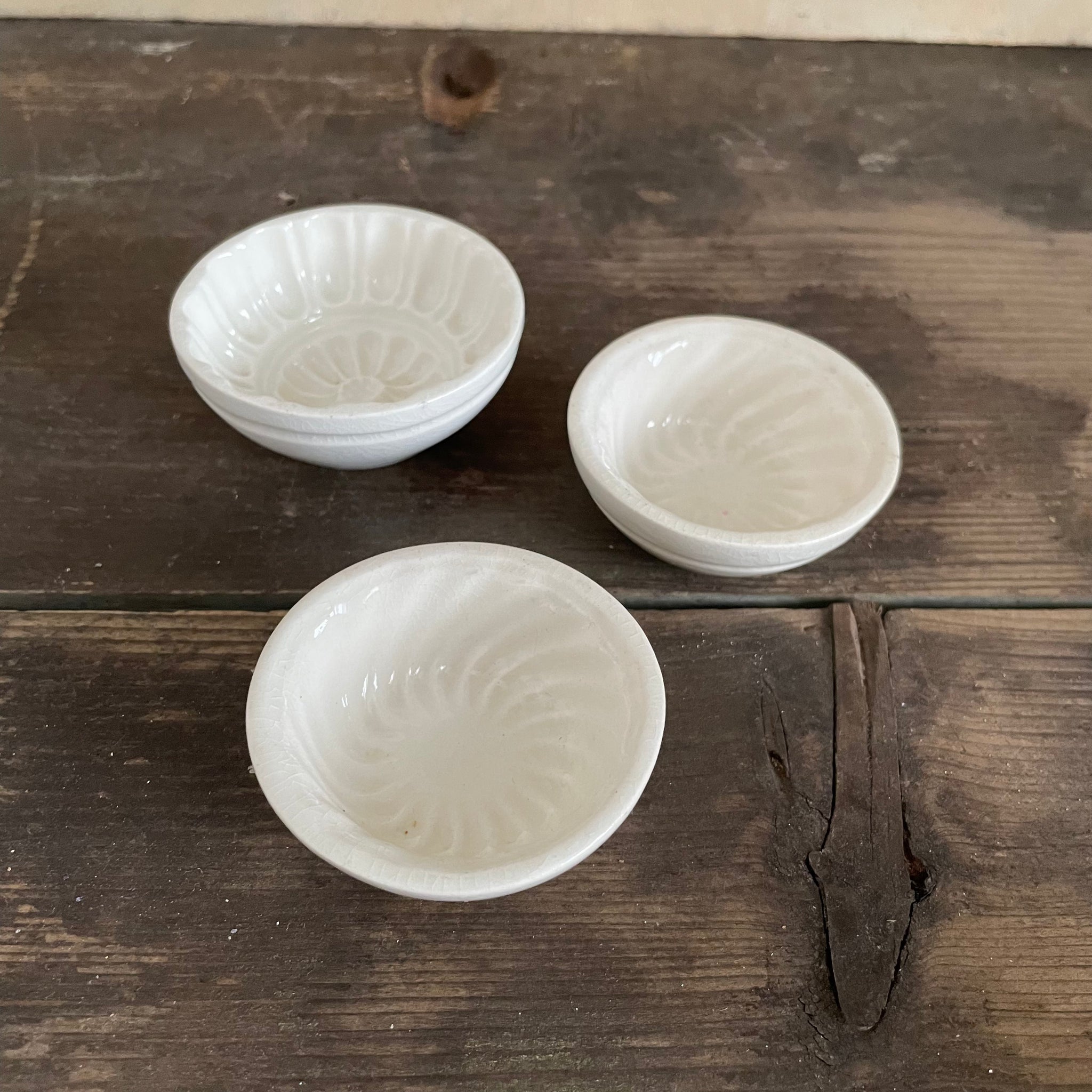 Victorian Miniature Jelly Moulds
