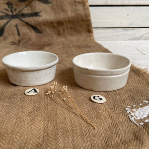 Plain Victorian Ceramic Dishes