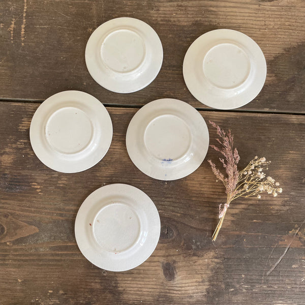 A Collection of Victorian Transferware Child Plates