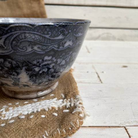 Beautiful Antique Crazed Bowl Dish