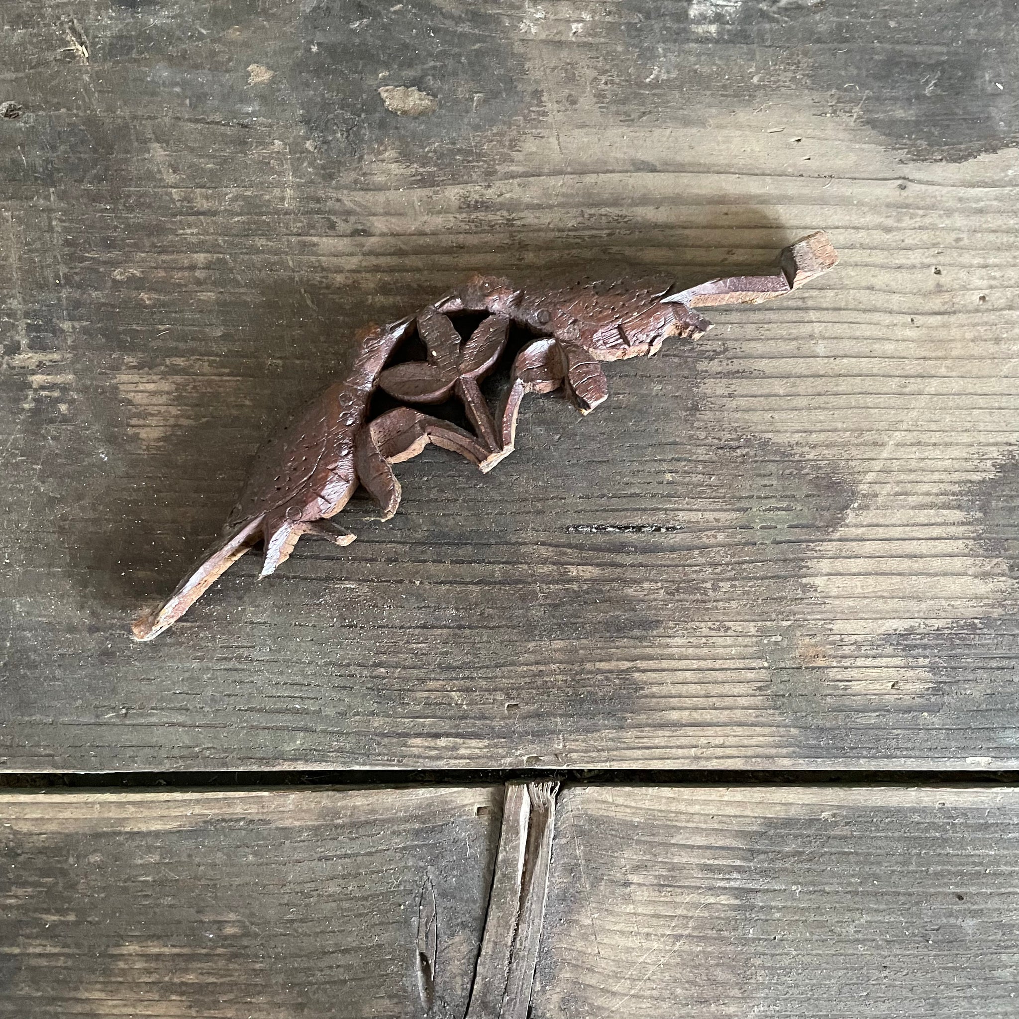 Beautiful Vintage Wood Fragment