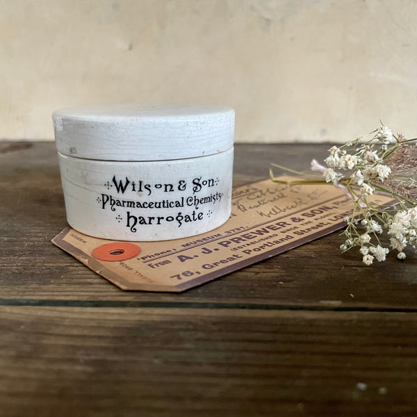 Antique Wilson & Son Harrogate Chemist Pot
