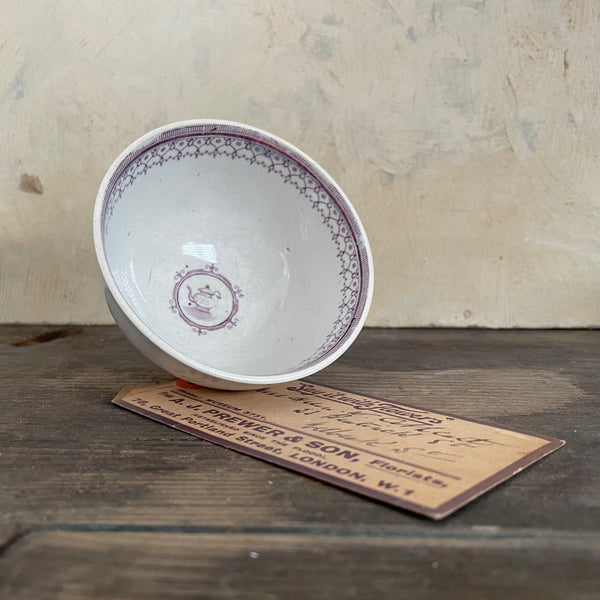 Antique Staffordshire Ladies Bowl
