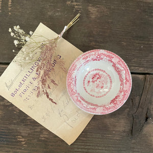 Victorian Pink Pin Dish