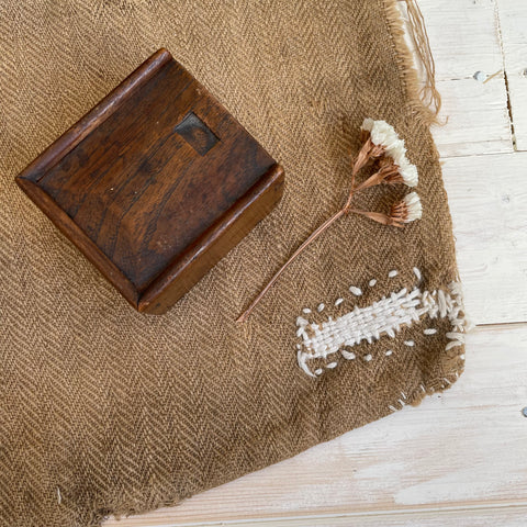 Antique Slide Lid Box