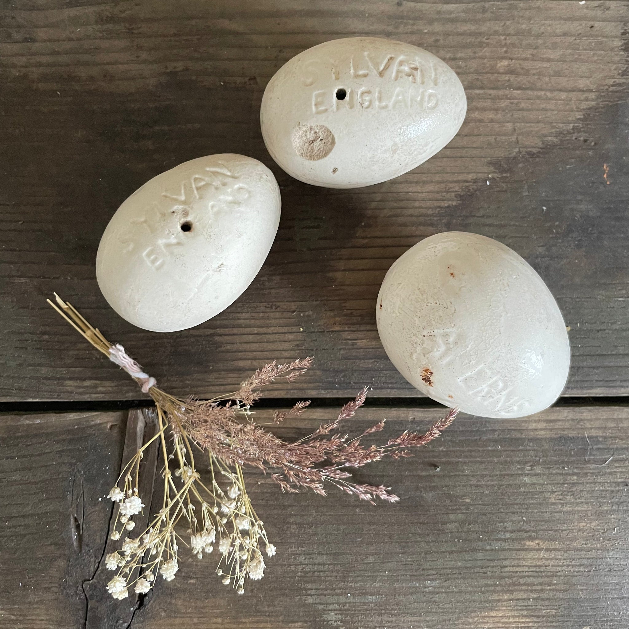 Branded Antique Dummy / Brooding Eggs