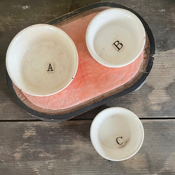 Plain Victorian Ceramic Dishes