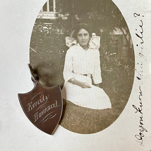 Unusual Easter 1892 Pendant Love Token