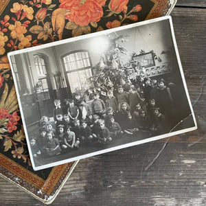 Vintage Christmas tree photo