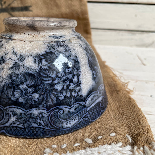 Beautiful Antique Crazed Bowl Dish