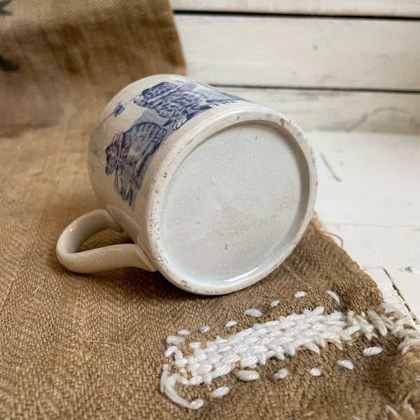 Victorian Blue Kitten Childs Cup