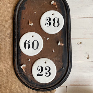 Antique Cellar Ceramic Label