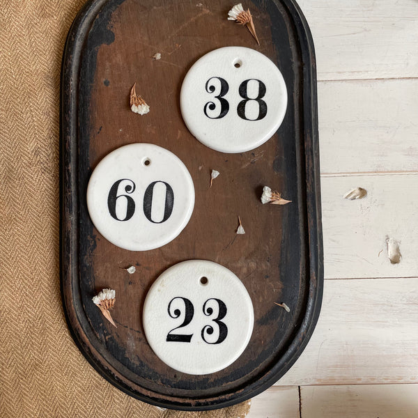 Antique Cellar Ceramic Label